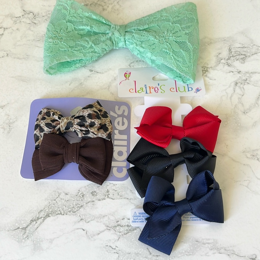 Claire’s Bow Bundle